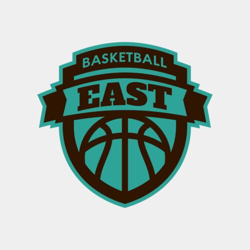 East Basketball logo template Thumbnail