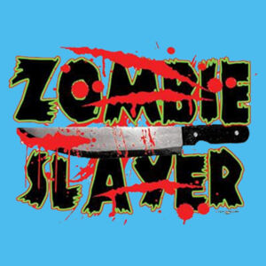 Zombie Slayer - Ladies Tri-Blend Racerback Tank Design