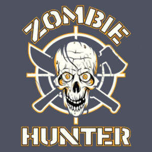 Zombie Hunter - Adult Premium Blend T Design