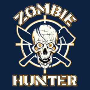 Zombie Hunter - Adult Fan Favorite Hooded Sweatshirt Design