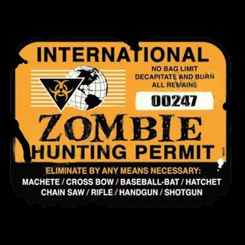 Zombie Hunting Permit Thumbnail